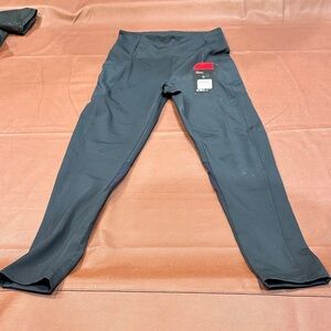 Jack Rabbit Black High-Waist Athletic Leggings